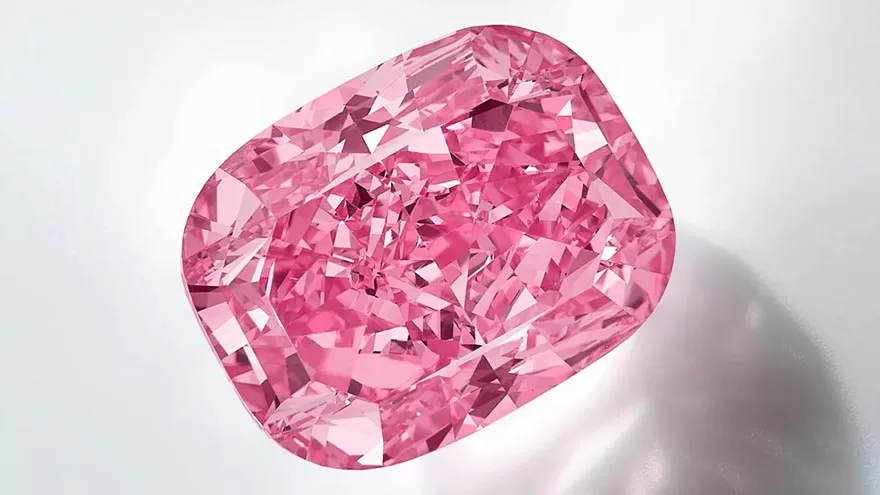 kim cương hồng tím được đánh giá là kiệt tác nghệ thuật