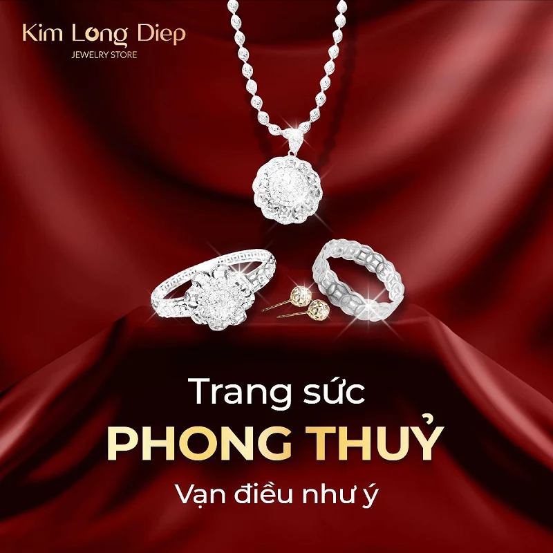 Đeo nhẫn vàng trắng Italy 750 thu hút tài lộc, thịnh vượng