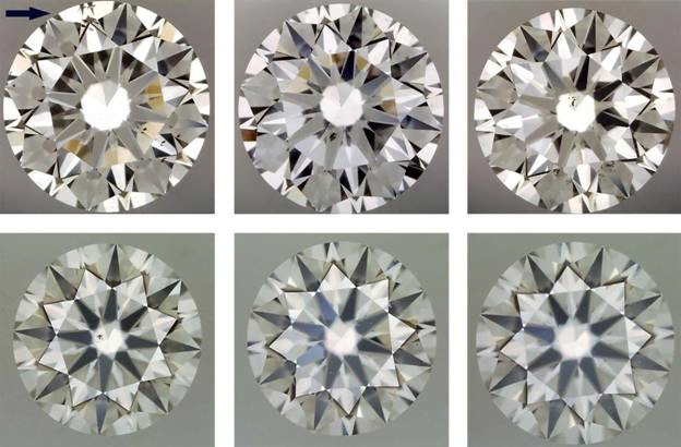Ảnh hưởng của độ tinh khiết, màu sắc đến một viên kim cương