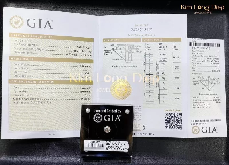 chọn thương hiệu nổi tiếng mua kim cương 2 ly