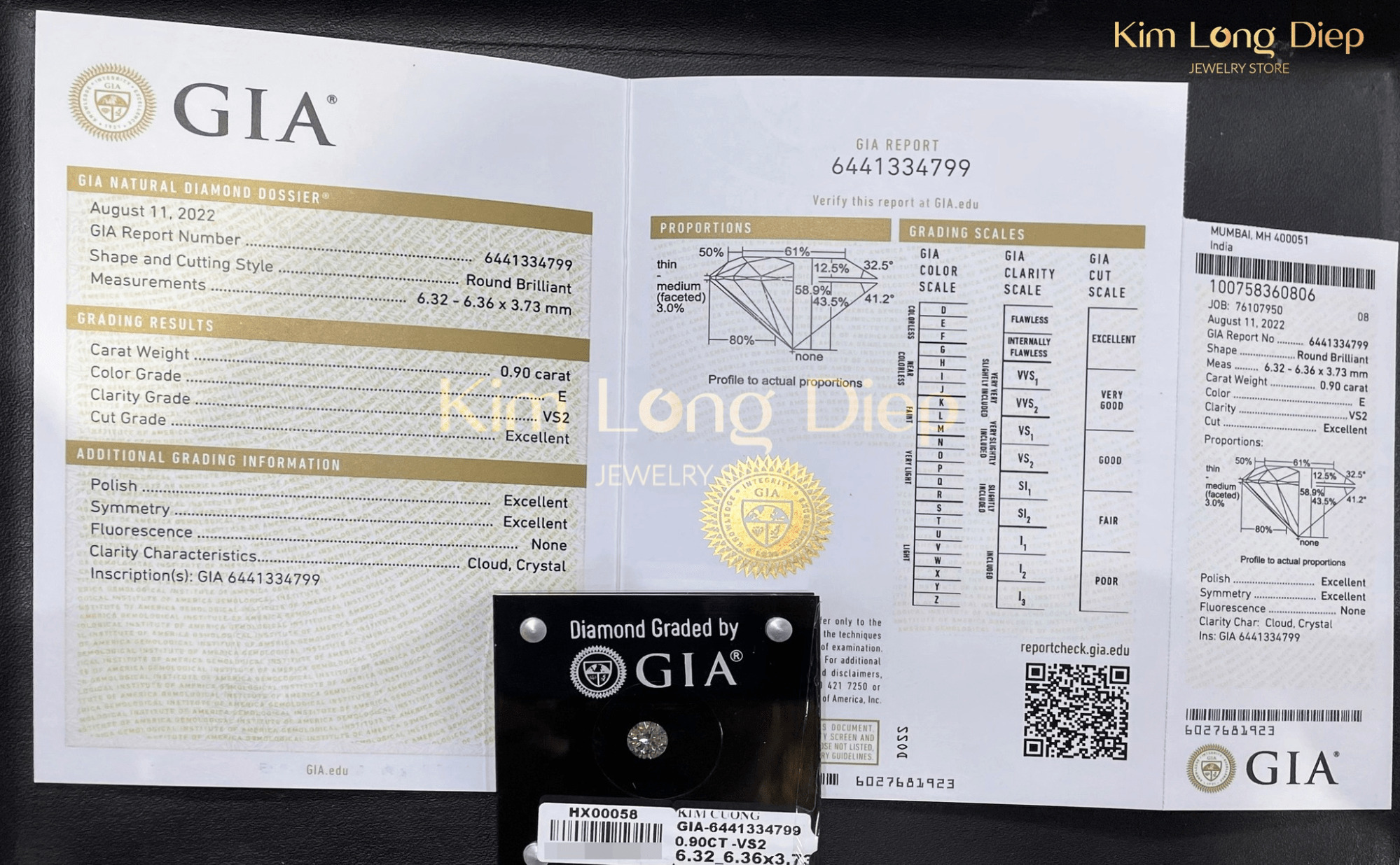 Chọn mua kim cương cương tự nhiên tại Kim Long Diệp