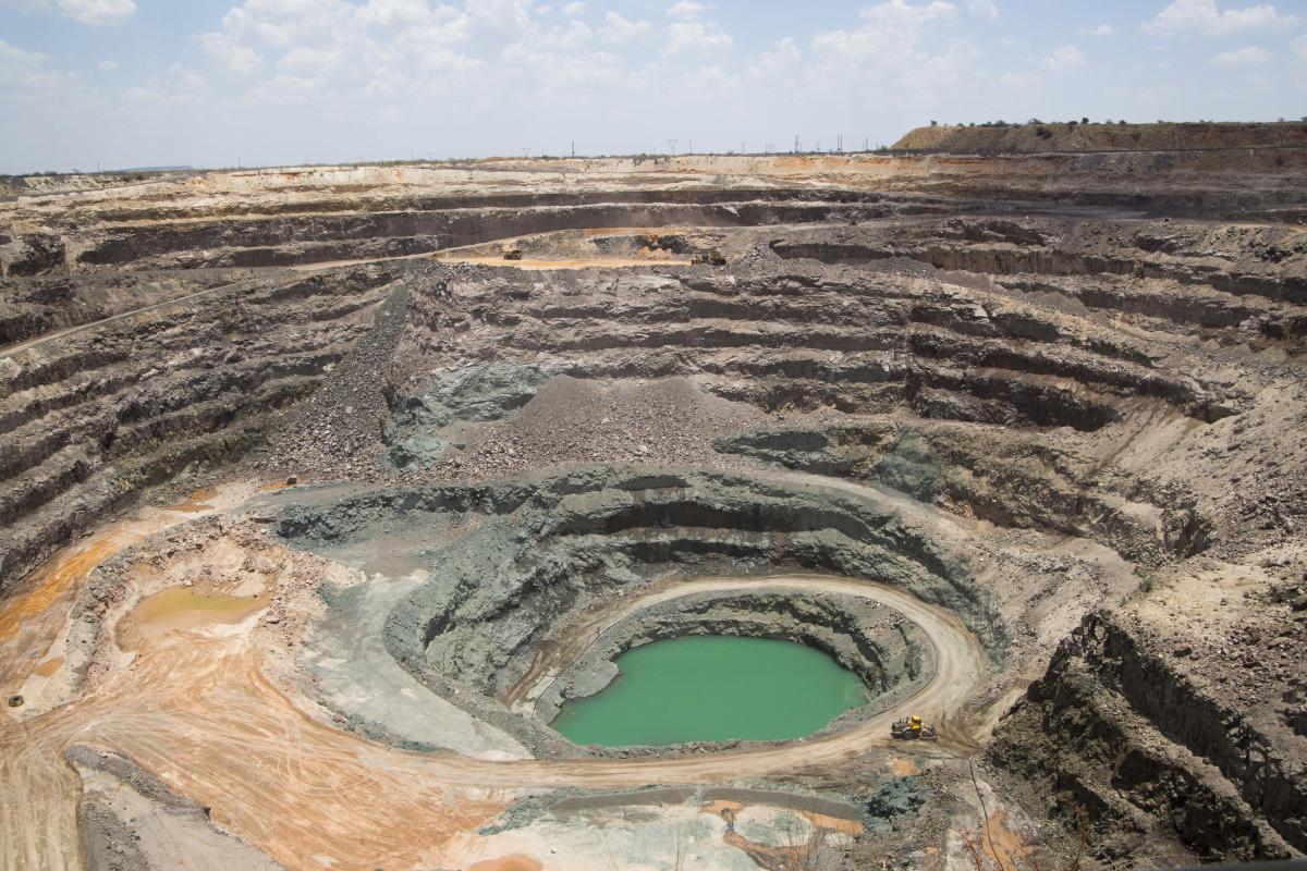 mỏ opara có lượng kim cương dự trữ hùng vĩ