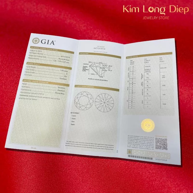 giấy kiểm định từ cơ quan có thẩm quyền