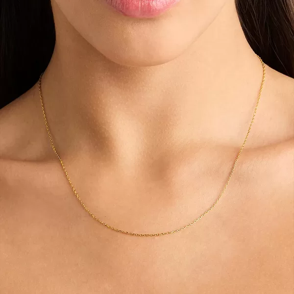 Dây chuyền sợi mảnh thanh lịch