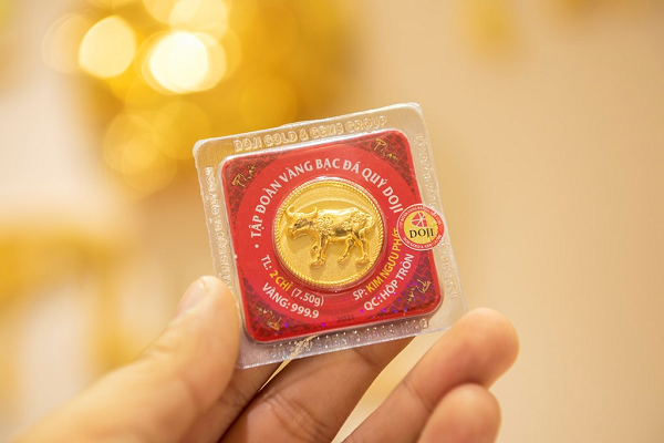 Vàng DOJI - thương hiệu vàng uy tín